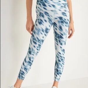 Old Navy Blue and White Kids Leggings